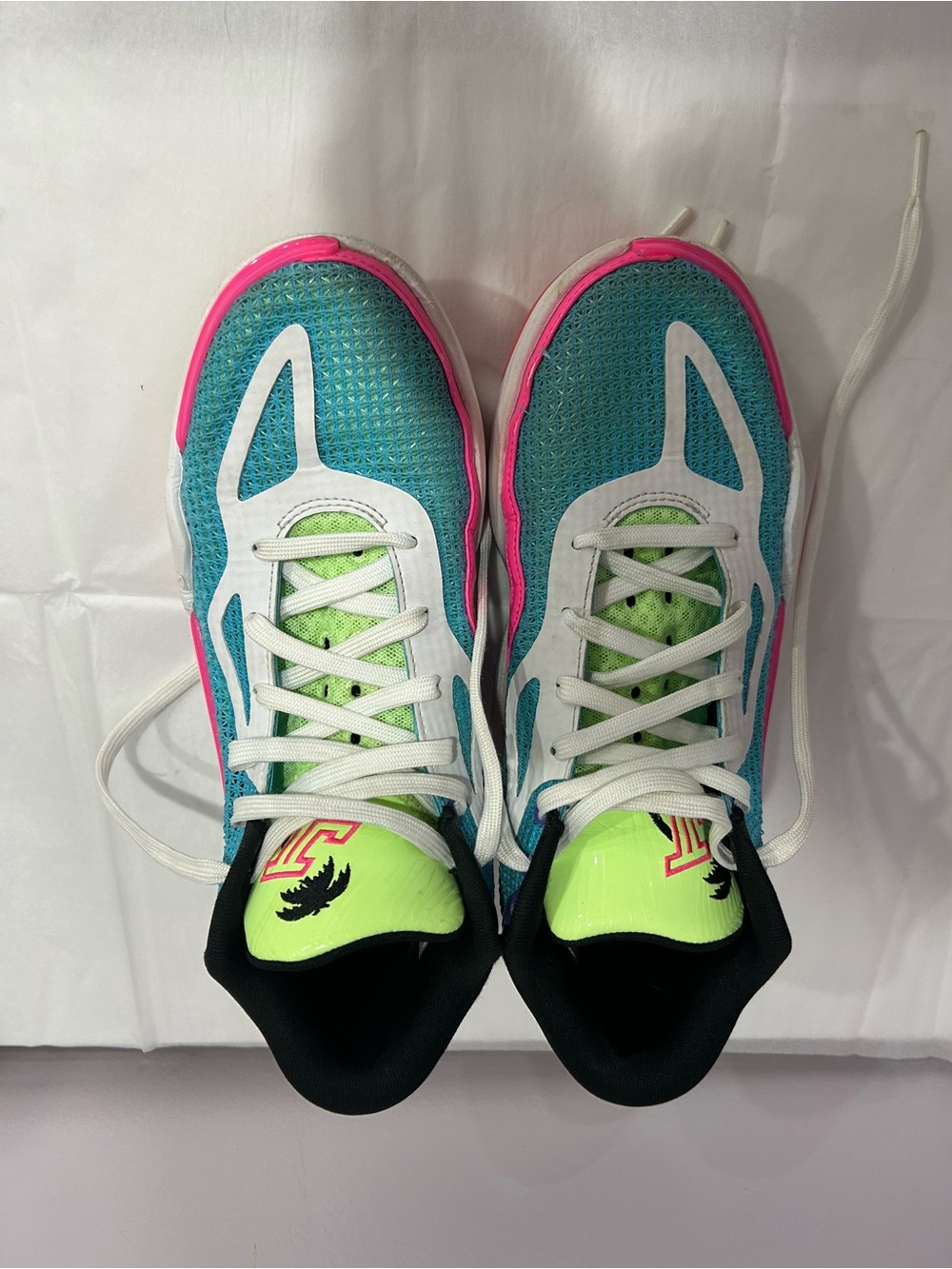 Michael Jordan  Tatum 1 Wave Runner Shoes in Teal, Pink & Lime for Men